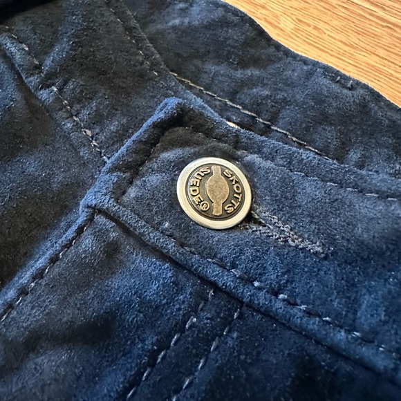 Vintage Skotts Suede pants 8 - Picture 9 of 15